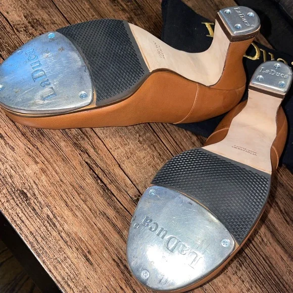 (SOLD) 2.5” Laduca Roxie Heeled Tap Shoes - Picture 4 of 9